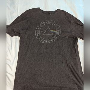 Vintage Style Men's XL Pink Floyd "Dark Side Of‎ The Moon" Gray T-shirt